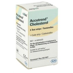 Test Colesterolo Totale Accutrend Cholesterol 5 Pezzi