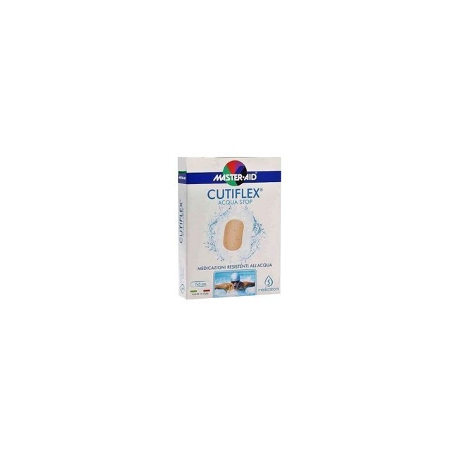 Medicazione Autoadesiva Trasparente Impermeabile Master-aid Cutiflexmed 7x5 Cm 5 Pezzi