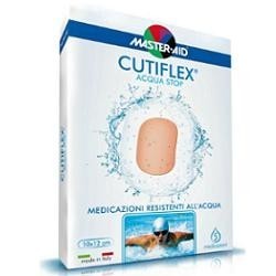 Medicazione Autoadesiva Trasparente Impermeabile Master-aid Cutiflexmed 10x6 Cm 5 Pezzi