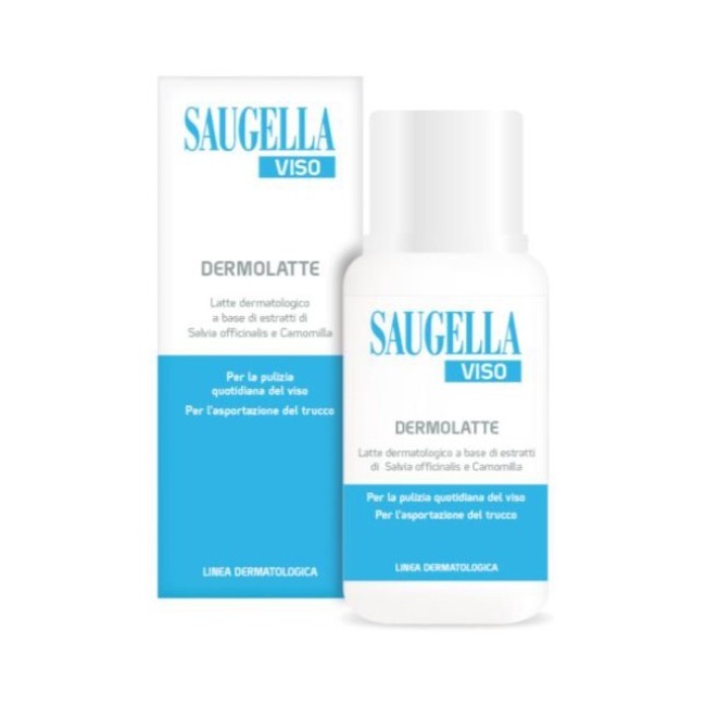 Saugella Dermolatte Viso Detergente 200 Ml