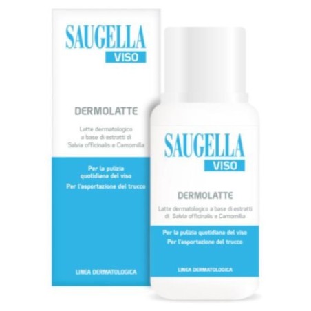 Saugella Dermolatte Viso Detergente 200 Ml