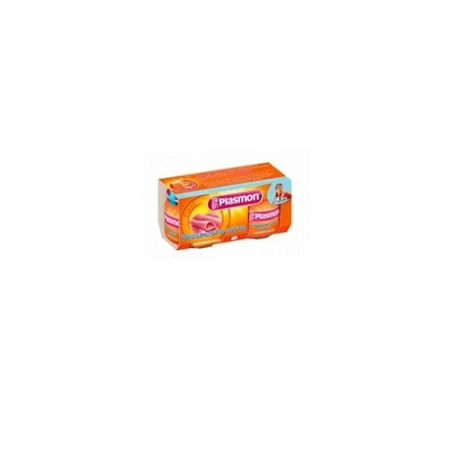 Plasmon Omogeneizzato Prosciutto Cotto 80 G X 2 Pezzi