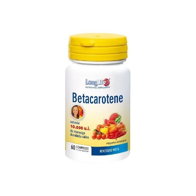 Longlife Betacarotene 60 Compresse Longlife Betacarotene 60 Compresse