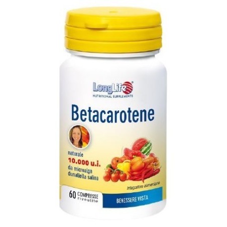 Longlife Betacarotene 60 Compresse Longlife Betacarotene 60 Compresse