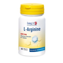 Longlife L-arginine 60 Tavolette Rivestite Da 900 Mg
