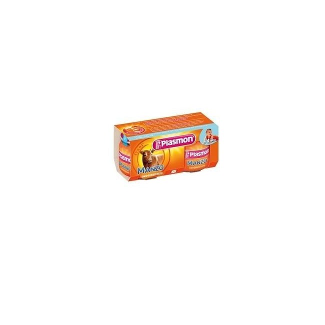 Plasmon Omogeneizzato Manzo 80 G X 2 Pezzi