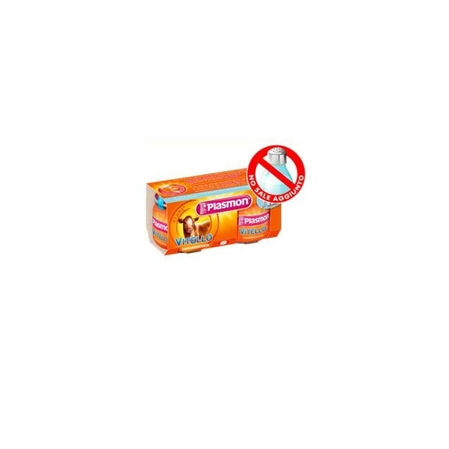 Plasmon Omogeneizzato Vitello 80 G X 2 Pezzi