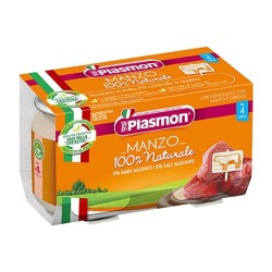 Plasmon Omogeneizzato Manzo 120 G X 2 Pezzi