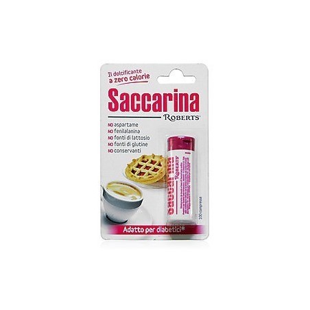 Saccarina Roberts 100 Compresse Da 30 Mg