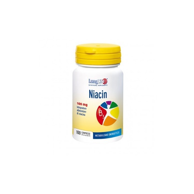 Longlife Niacin 100 Mg 100 Compresse