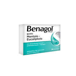 Benagol 24 Pastiglie Mentolo-eucaliptolo