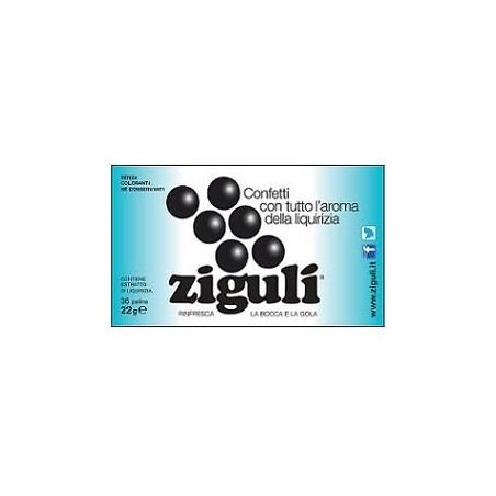 Ziguli Liquirizia 36 Palline 22 G