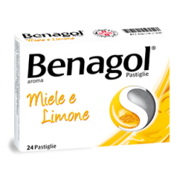 Benagol 24 Pastiglie Miele-limone
