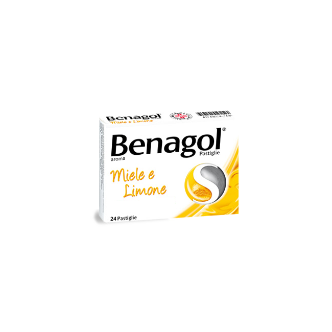 Benagol 24 Pastiglie Miele-limone
