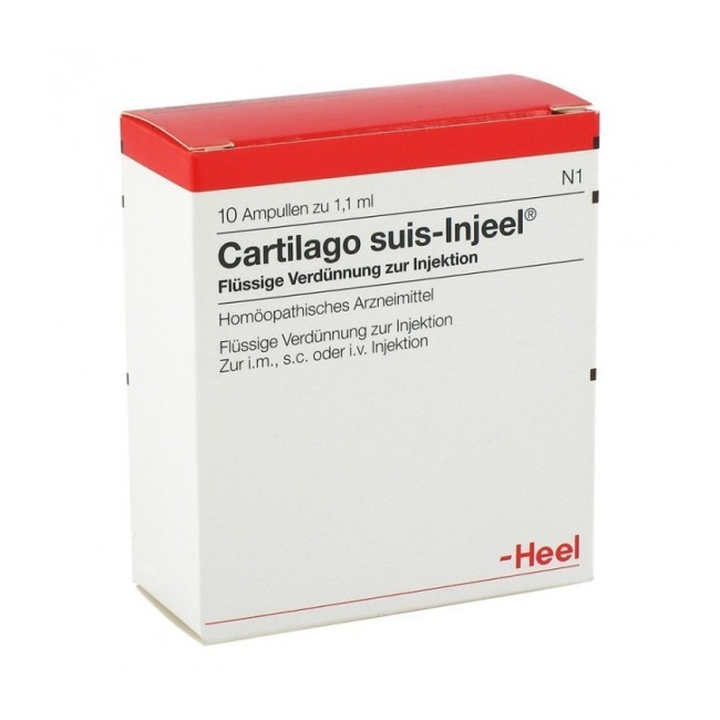 Heel Cartilago Suis Injeel 10 Fiale