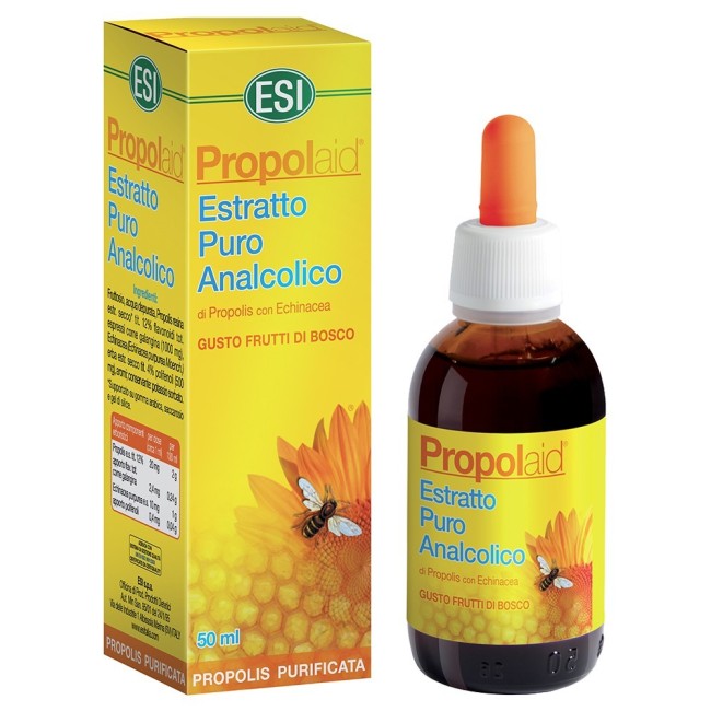 Esi Propolaid Estratto Puro Analcolico 50 Ml Esi Propolaid Estratto Puro Analcolico 50 Ml