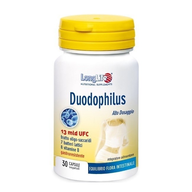 Longlife Duodophilus 30 Capsule Vegetali Longlife Duodophilus 30 Capsule Vegetali