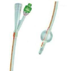 Catetere Foley In Silicone Trasparente A 2 Vie Con Palloncino 5-10ml Diametro Ch18 6,00mm Lunghezza 40cm