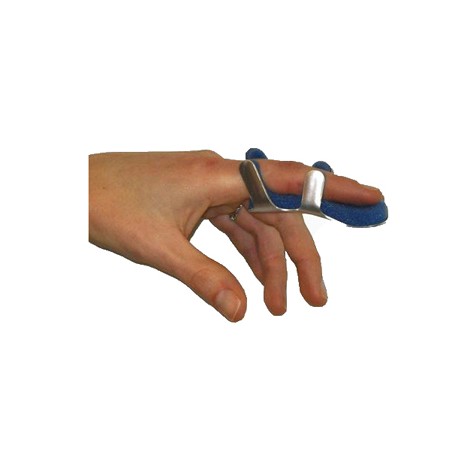 Stecca Per Frattura Dita A Ranetta Farmasplint Misura Media In Alluminio Modellabile Con Imbottitura In Spugna Poliuretanica Ant