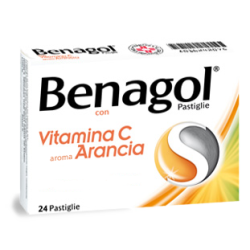 Benagol Vitamina C 24 Pastiglie Arancia