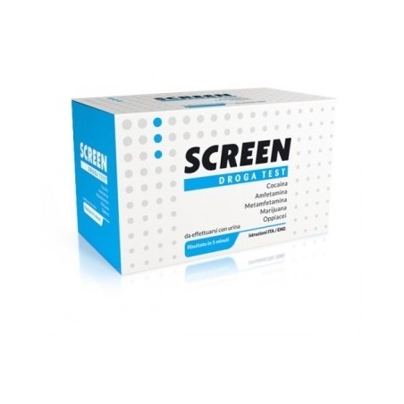 Screen Droga Test 5 Droghe Test Antidroga Con Contenitore Urina