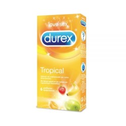 Profilattico Durex Tropical Easy On 6 Pezzi