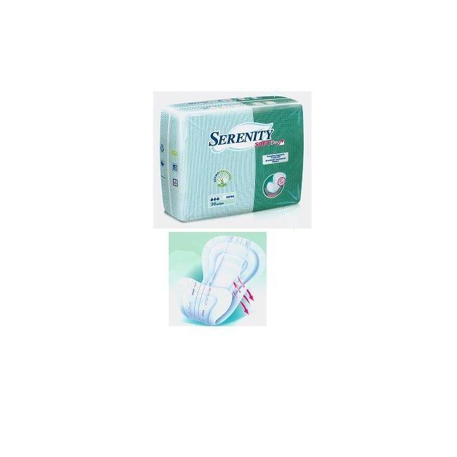 Pannolone Per Incontinenza Sagomato Serenity Softdry+ Aloe Maxi 30 Pezzi