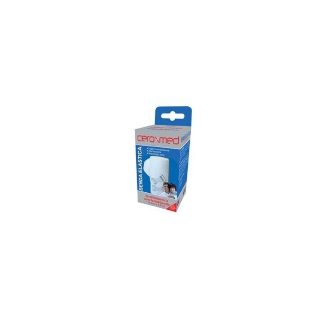 Benda Elastica Ceroxmed 10x450 Cm Con Gancio 1 Pezzo