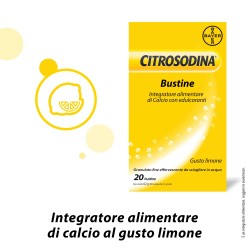 Citrosodina 20 Bustine Granulato Effervescente Citrosodina 20 Bustine Granulato Effervescente