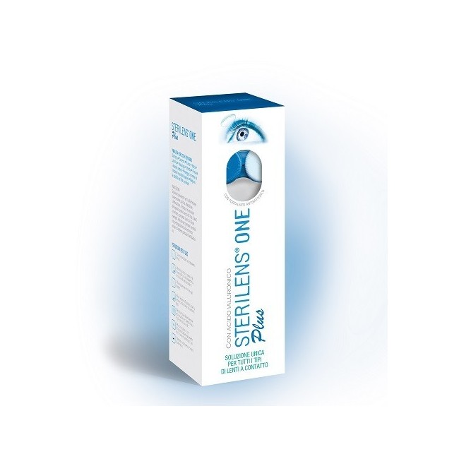 Soluzione Unica Sterilens One Plus Con Acido Ialuronico 380 Ml