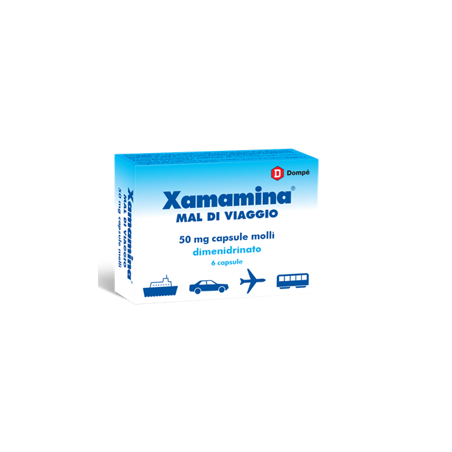 Xamamina 6 Capsule Molli 50 Mg