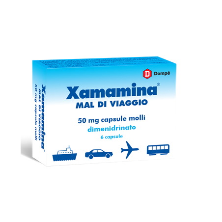 Xamamina 6 Capsule Molli 50 Mg