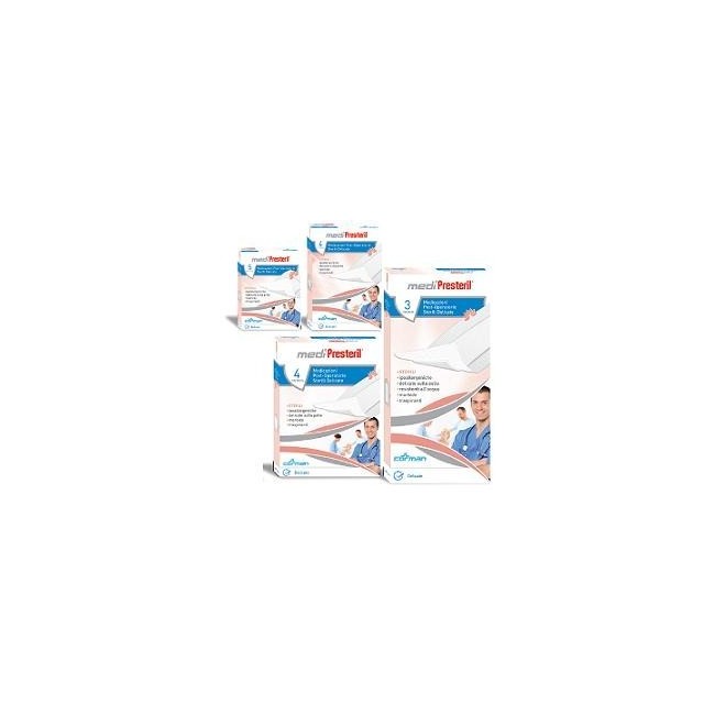 Medicazione Medipresteril Post Operatoria Delicata Sterile 7x5 5 Pezzi