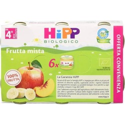 Hipp Bio Omogeneizzato Frutta Mista 6x80 G