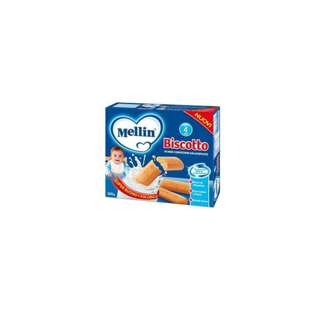 Mellin Biscotto 360 G 12 Pezzi