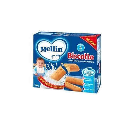 Mellin Biscotto 360 G 12 Pezzi