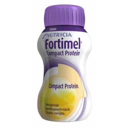 Fortimel Compact Protein Vaniglia 4 Bottiglie Da 125 Ml