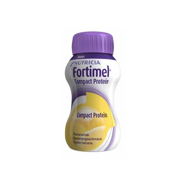Fortimel Compact Protein Banana 4 Bottiglie 125 Ml