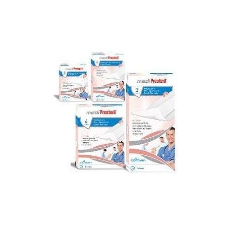 Medicazione Post Operatoria Medipresteril Delicata Tnt 10x25cm 3 Pezzi