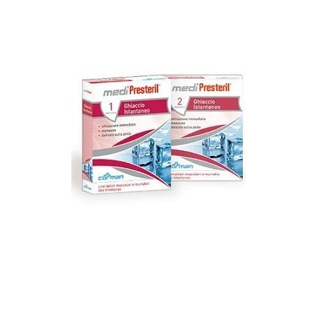 Ghiaccio Istantaneo Medipresteril 2 Buste In Astuccio Ghiaccio Istantaneo Medipresteril 2 Buste In Astuccio