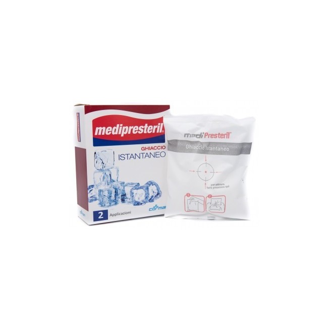 Ghiaccio Istantaneo Medipresteril 2 Buste In Astuccio Ghiaccio Istantaneo Medipresteril 2 Buste In Astuccio