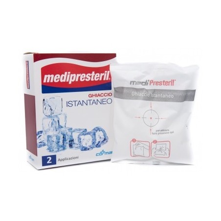 Ghiaccio Istantaneo Medipresteril 2 Buste In Astuccio Ghiaccio Istantaneo Medipresteril 2 Buste In Astuccio