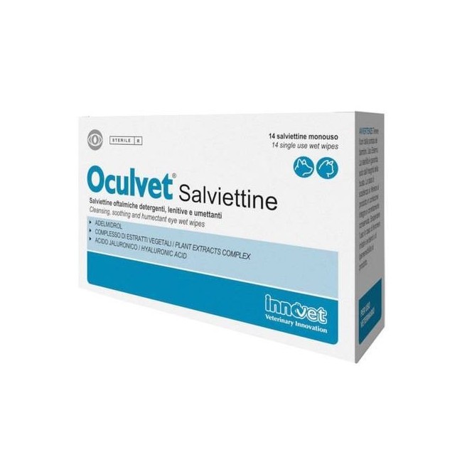 Oculvet Salviettine Uso Veterinario 14 Salviettine Monouso