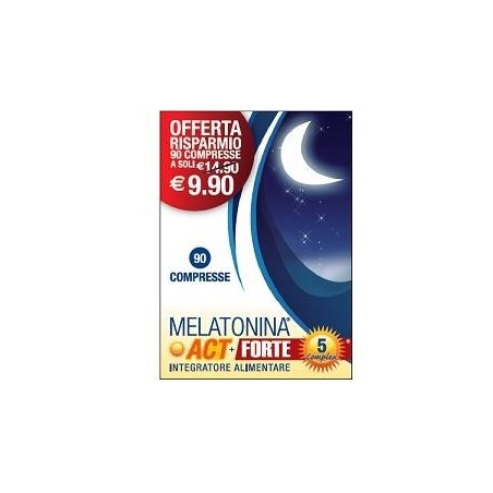 Melatonina Act+forte 5 Complex 90 Compresse