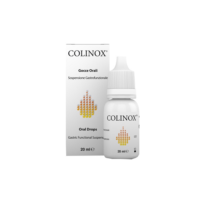 Colinox Sospensione Gastrofunzionale Gocce Orosolubili Trattamento Meteorismo Aerofagia Coliche Gassose 20 Ml Colinox Sospensione Gastrofunzionale Gocce Orosolubili Trattamento Meteorismo Aerofagia Coliche Gassose 20 Ml