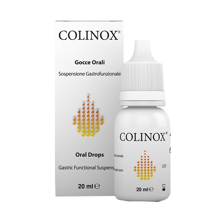Colinox Sospensione Gastrofunzionale Gocce Orosolubili Trattamento Meteorismo Aerofagia Coliche Gassose 20 Ml