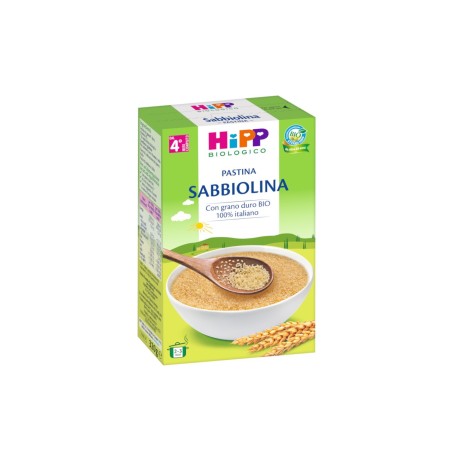 Hipp Bio Pastina Sabbiolina 320 G Hipp Bio Pastina Sabbiolina 320 G