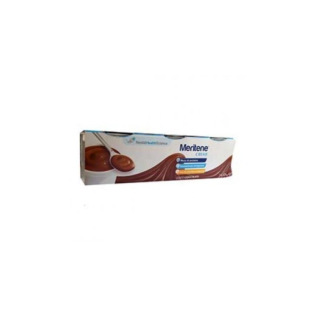 Meritene Crema Cioccolato 3 Vasetti X 125 G