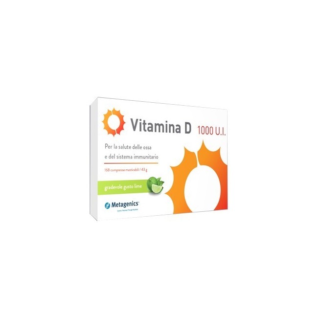 Vitamina D 1000 Ui 168 Compresse Masticabili