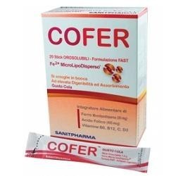 Cofer 20 Stick Orosolubili Gusto Cola
